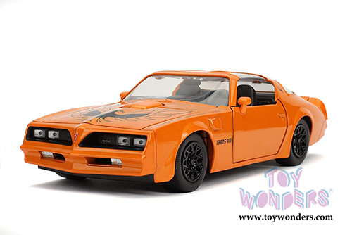 Jada Toys Bigtime Muscle | Pontiac&reg; Firebird&reg; Trans Am T-Top (1977, 1/24 scale diecast model car, Metallic Orange) 31601/4