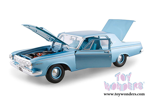 Maisto - Special Edition | Dodge 330 Hardtop (1963, 1/18 scale diecast model car, Blue) 31652BU