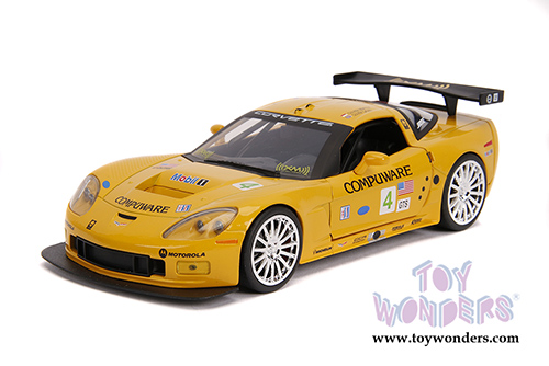 Jada Toys Bigtime Muscle - Chevrolet&reg; Corvette&reg; C6-R #4 Olivier Beretta - Oliver Gavin - Compuware (2005, 1/24 scale diecast model car, Asstd.) 31652DP1