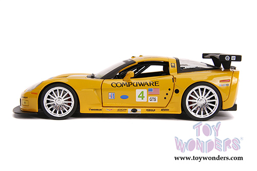 Jada Toys Bigtime Muscle - Chevrolet&reg; Corvette&reg; C6-R #4 Olivier Beretta - Oliver Gavin - Compuware (2005, 1/24 scale diecast model car, Asstd.) 31652DP1