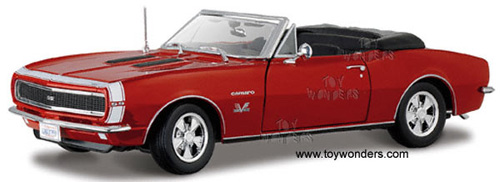Maisto - Chevy Camaro SS 396 Convertible (1967, 1:18, Red) 31684