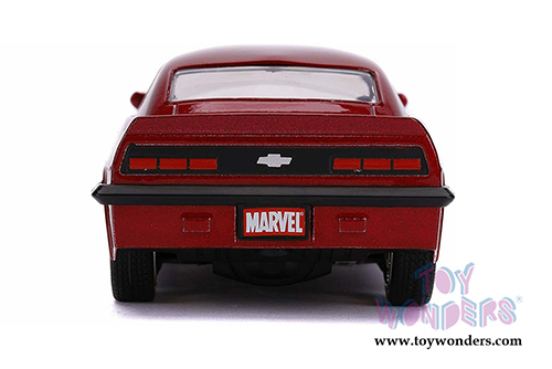 Jada Toys - Hollywood Rides | Marvel Avengers Iron Man Chevrolet&reg; Camaro&reg; SS (1969, 1/32 scale diecast model car, Red/Gold) 31744