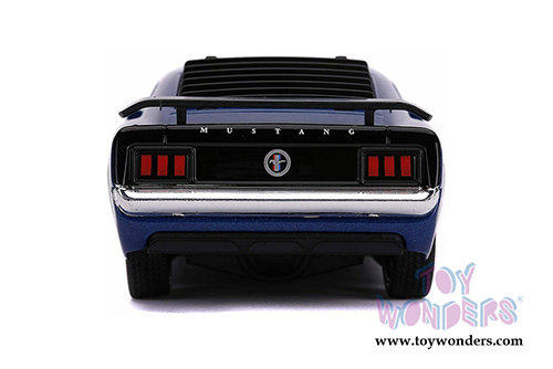 Jada Toys - Hollywood Rides | Marvel Avengers Winter Soldier Ford Mustang Boss (1970, 1/32 scale diecast model car, Blue/Silver) 31745