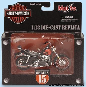 Maisto - Harley-Davidson Motorcycles Series 15 (1:18, Asstd.) 31760O