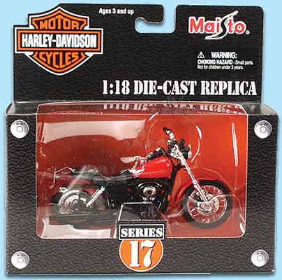 Maisto - Harley-Davidson Motorcycles Series 17 (1:18, Asstd.) 31760Q