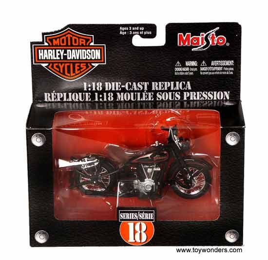 Maisto - Harley-Davidson Motorcycles Series 18 (1:18, Asstd.) 31760R