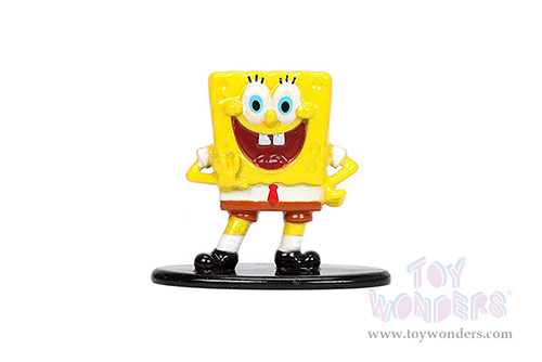 Jada Toys - Hollywood Rides | Chevy® K5 Blazer with SpongeBob SquarePants Figure (1980, 1/32 scale diecast model car, Brown/Yellow) 31798