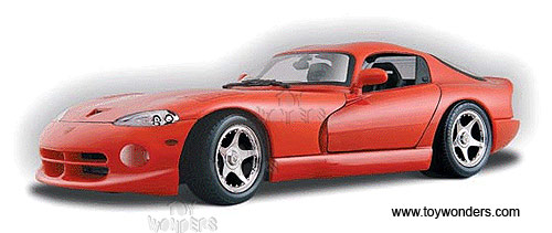 Maisto - Dodge Viper GTS Hard Top (1997, 1:18, Red) 31832