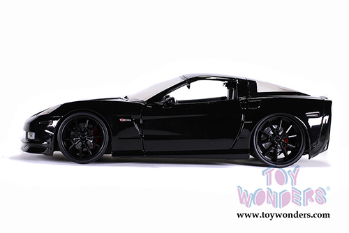 Jada Toys BigTime Muscle - Chevrolet Corvette&reg; Z06 Hardtop (2006, 1/24 scale diecast model car, Black) 31862/4