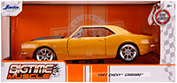 Jada Toys Bigtime Muscle | Chevrolet® Camaro® Hardtop (1967, 1/24 scale diecast model car, Orange/Black) 31866/4