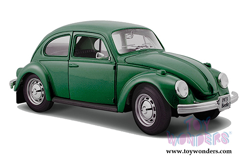 Maisto - Volkswagen Beetle Hardtop (1973, 1/24 scale diecast model car, Green) 31926GN