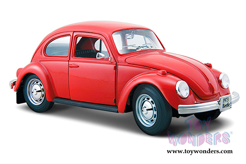 Maisto - Volkswagen Beetle Hardtop (1/24 scale diecast model car, Red) 31926R