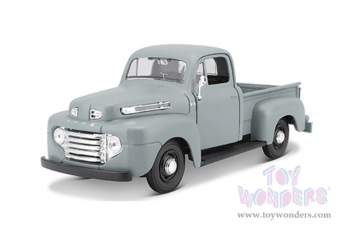 Maisto - Ford F-1 Pickup Truck (1948, 1/25 scale diecast model car, Gray Blue) 31935BU