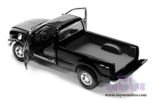 Maisto - Ford Mighty F350 Super Duty Pickup (1/27 scale diecast model car, Black) 31937BK