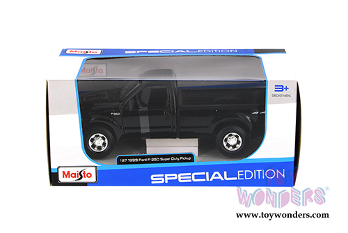 Maisto - Ford Mighty F350 Super Duty Pickup (1/27 scale diecast model car, Black) 31937BK