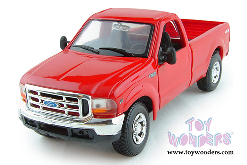 Maisto - Ford Mighty F350 Super Duty Pickup (1/27 scale diecast model car, Red) 31937R