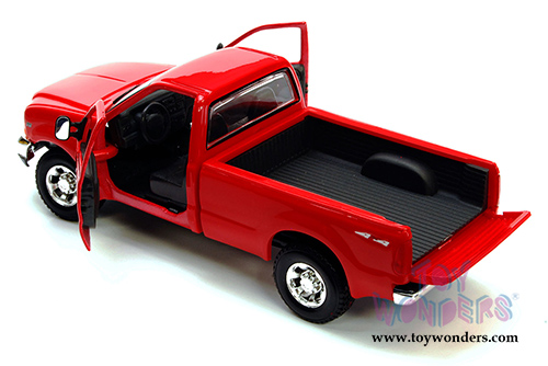 Maisto - Ford Mighty F350 Super Duty Pickup (1/27 scale diecast model car, Red) 31937R