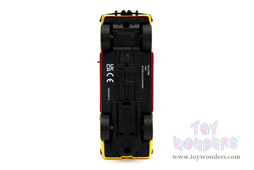 Jada Toys - Hollywood Rides | Ford Explorer "Jurassic Park" (1993) Movie 30th Anniversary (1/32 scale diecast model car, Red/Yellow/Green) 31956/24