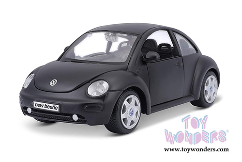Maisto - Volkswagen New Beetle Hardtop (1/25 scale diecast model car, Black) 31975BK