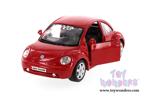 Maisto - Volkswagen New Beetle Hardtop (1/25 scale diecast model car, Red) 31975R