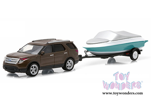 Greenlight - Hitch & Tow Series 4 (1/64 scale diecast model car, Asstd.) 32040/48