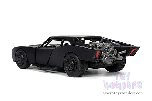 Jada Toys - DC Comics | 2022 "The Batman" Batmobile&trade; with Batman&trade; Diecast Figure (1/32, diecast model toy, Matte Black)  32042