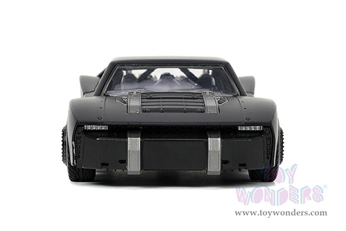 Jada Toys - DC Comics | 2022 "The Batman" Batmobile&trade; with Batman&trade; Diecast Figure (1/32, diecast model toy, Matte Black)  32042