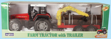 Farm Tractor w/ Trailer (Asstd.) 321/4