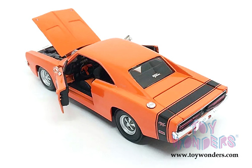 Maisto HD Custom - Dodge Charger R/T #1 Hardtop (1969, 1/25 scale diecast model car, Orange) 32196OR