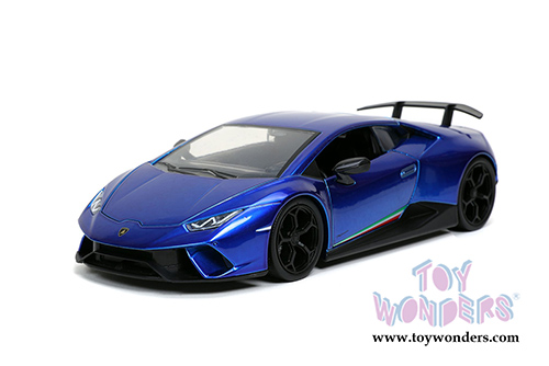 Jada Toys Hyper-Spec - Lamborghini Huracán Performante Hardtop (1/24, diecast model car, Blue) 32256/4