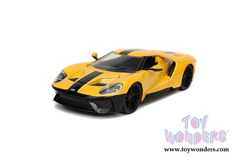 Jada Toys Hyper-Spec - Ford GT Hardtop (2017, 1/24, diecast model car, Yellow/Black) 32257/4