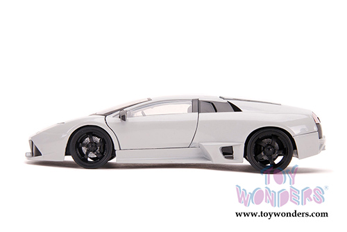 Jada Toys Hyper-Spec - Lamborghini Murcielago LP640 Hardtop (1/24, diecast model car, Light Gray) 32274/4