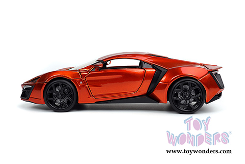 Jada Toys Hyper-Spec - Lykan Hypersport Hardtop (2017, 1/24, diecast model car, Copper) 32278/4
