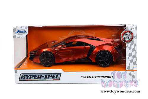 Jada Toys Hyper-Spec - Lykan Hypersport Hardtop (2017, 1/24, diecast model car, Copper) 32278/4