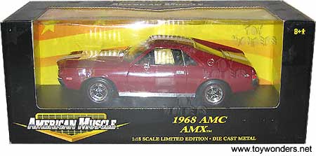 ERTL - AMC AMX (1968, 1:18, Burgundy)