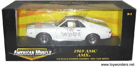 ERTL - AMC AMX (1969, 1:18, White)