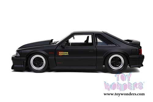 Jada Toys Bigtime Muscle - Ford Mustang GT Hardtop (1989, 1/24 scale diecast model car, Black) 32304/4