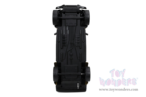 Jada Toys Just Trucks - Jeep® Gladiator Rubicon Pickup Truck with Extra Wheels (2020, 1/24 scale diecast model car, Dark Green) 32307