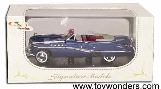 Signature Models - Buick Roadmaster Convertible (1949, 1:32, Blue) 32317BU
