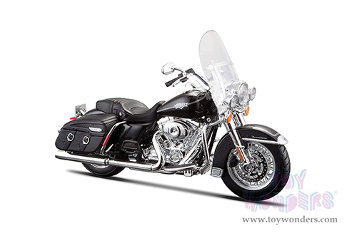 Maisto - HD Custom - FLHRC Road King&reg; Classic Harley-Davidson Motorcycles (2013, 1/12 scale diecast model car, Black) 32322