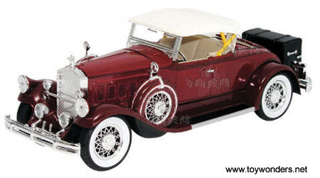Signature Models - Pierce Arrow Model B (1930, 1:32, Burgundy) 32329BG