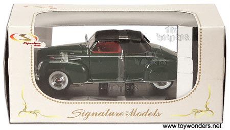 Signature Models - Lincoln Zephyr (1939, 1:32, Green) 32333GN
