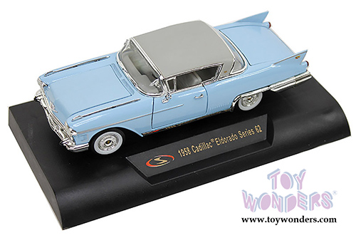 Signature Models - Cadillac Eldorado Series 62 Hard Top (1958, 1/32 scale diecast model car, Blue) 32339BU