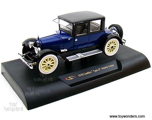 Signature Models - Cadillac Type 57 Victoria Coupe (1918, 1/32 scale diecast model car, Blue) 32355BU