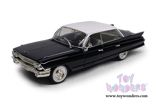 Signature Models - Cadillac Sedan DeVille Hardtop (1961, 1/32 scale diecast model car, Black) 32362BLACK
