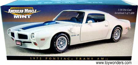 Pontiac Trans Am (1972, 1:18, White) 32481