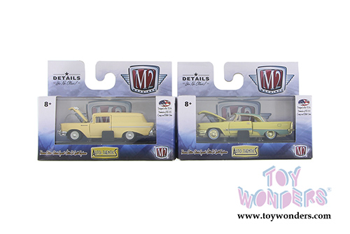 Castline M2 Machines - Auto-Thentics Release 43 (1/64 scale diecast model car, Asstd.) 32500/43