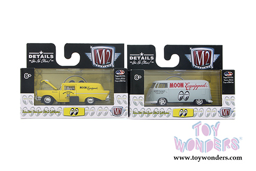Castline M2 Machines - Mooneyes Release 1 (1/64 scale diecast model car, Asstd.) 32500/MOON01