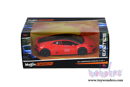 Maisto Design - Exotics | Lamborghini Huracán LP 610-4 Hard Top (1/24 scale diecast model car, Red) 32503R