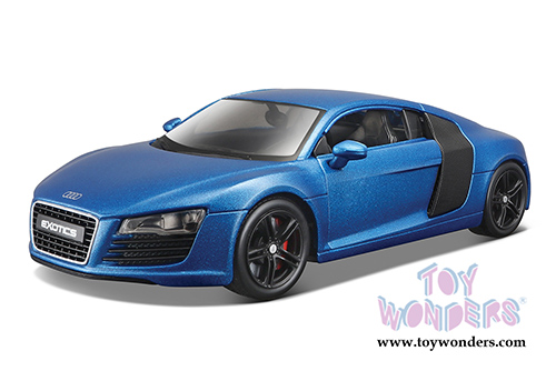 Maisto Design - Exotics | Audi R8 Hard Top (1/24 scale diecast model car, Blue) 32504BU